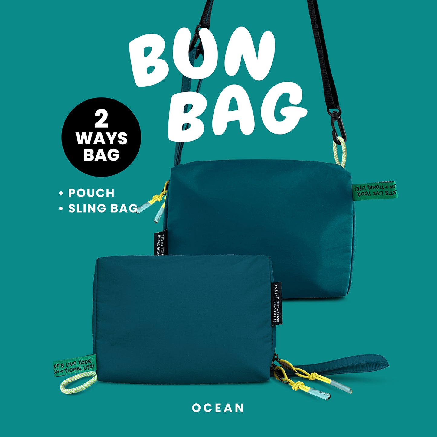 Bun relife ocean bag