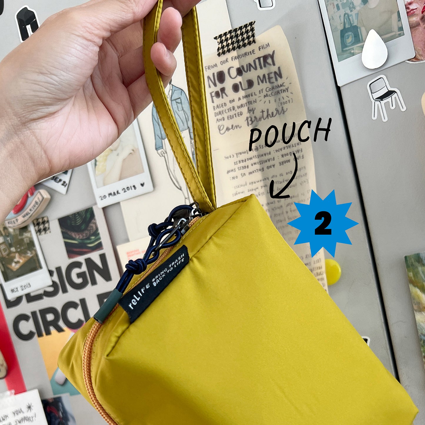 Bun relife mustard bag