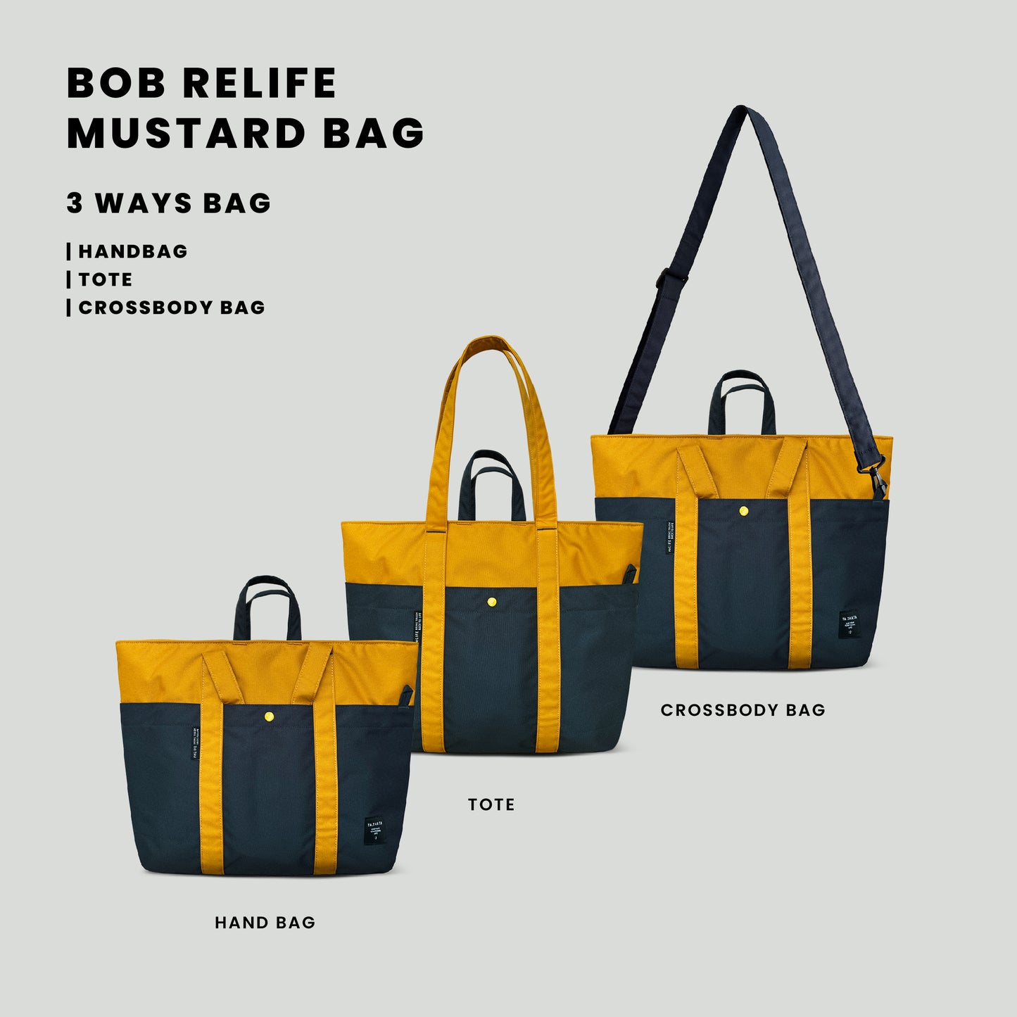 Bob relife mustard bag