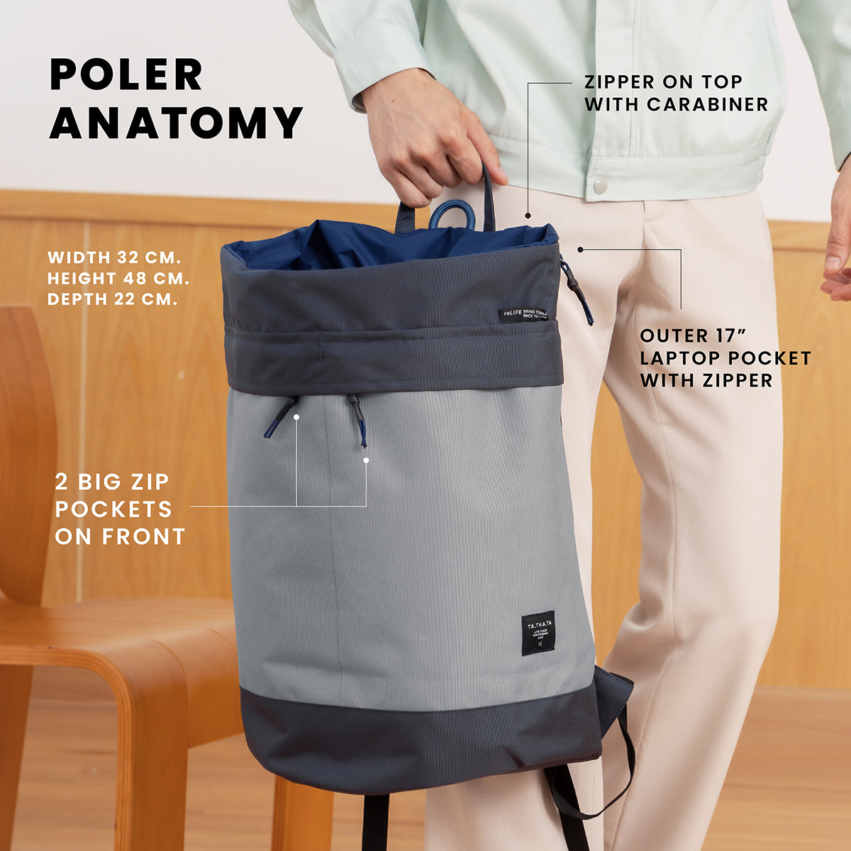 Poler relife ocean bag