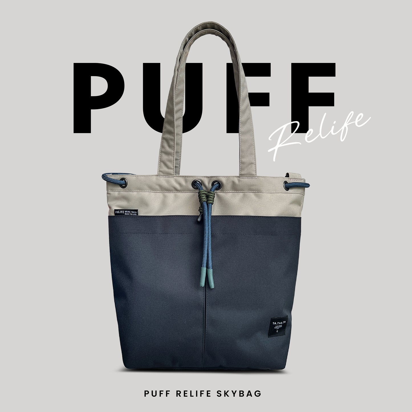 Puff relife sky bag