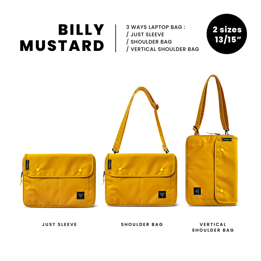 Mustard shop laptop bag