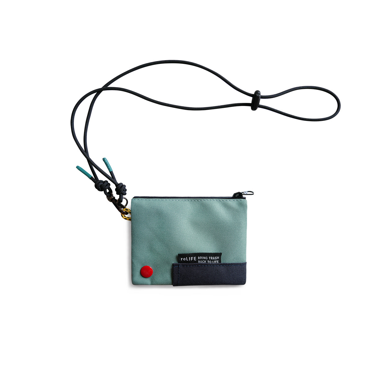 Hop relife mint wallet lanyard tathatabrand